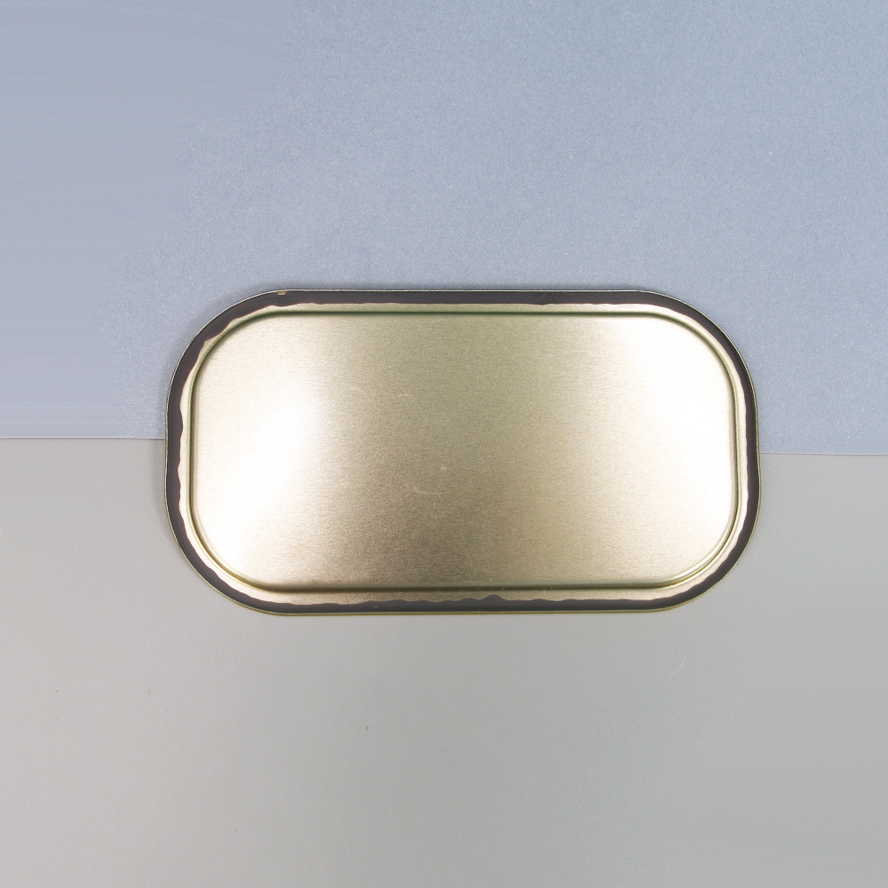 Square Tin Can Top Ring Bottom