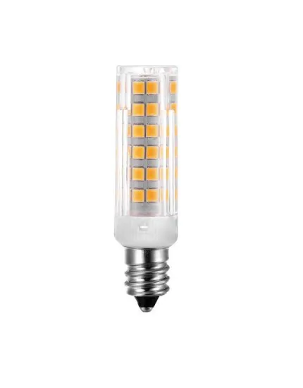 Cold White 6000K E12 LED Corn Lamp, 4.8W