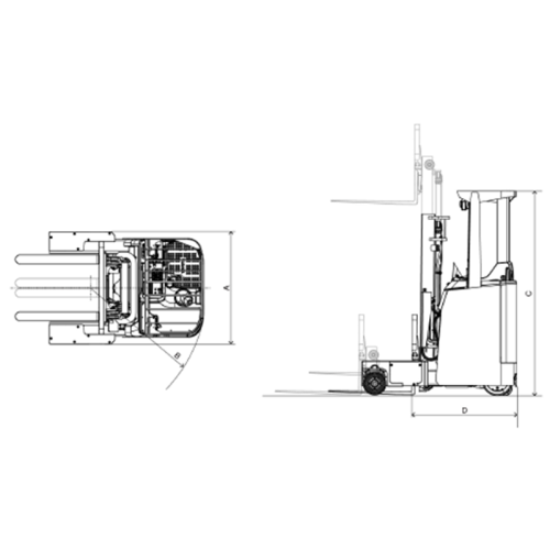 Toyota 4 -way Deap Truck 1,0 - 2,5 тонны