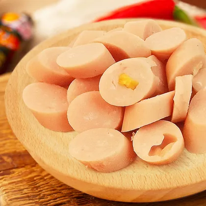 Wangzhongwang Sweet Corn Ham Sausage - Chinese Chundu Halal Wholesaler