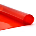 Ökoged transparent rote Premium -Qualität Druck PVC Roll Filmdrucke