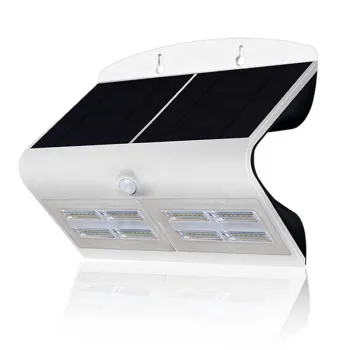 Waterproof Solar Motion Sensor Lamp with Unique Patent Technology