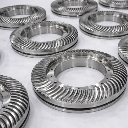 5 Axis CNC Gear Milling helical ring gear