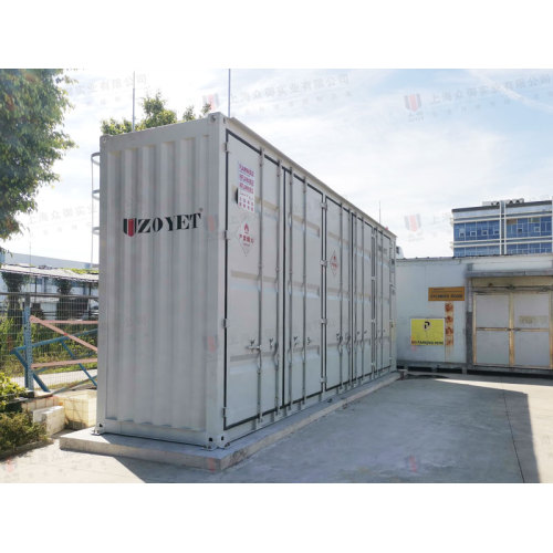 ZOYET outdoor chemical storage container for school