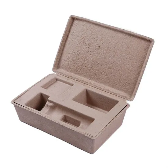 Recycled Pulp Molded Skincare Packaging Box with Inserts