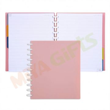 Custom A4 Big Letter 11-Discbound Planner Organizer Notebook Set