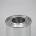 OEM 400ml chemicals metal container round tin can