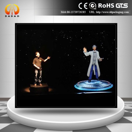 China 45 degree pepper ghost hologram projection film Supplier