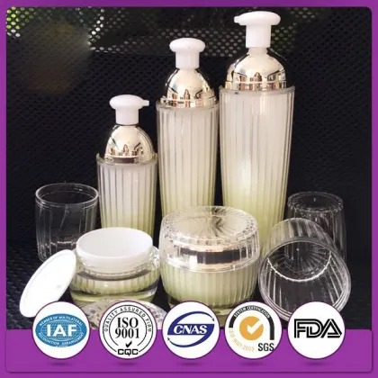 white acrylic cream jar skincare container,skincare container,monogrammed acrylic tray
