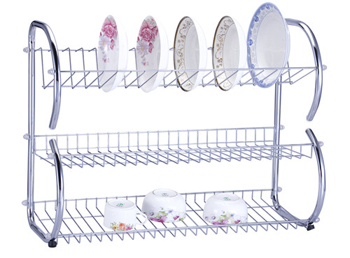 I-3 Tier Iron Kitchen Dish Stand