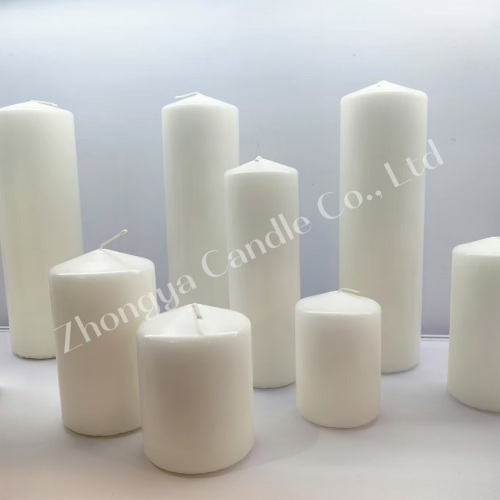 Hot sale church candles pillar candle cheap price