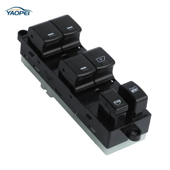 YAOPEI LHD Front Driver Side Auto Window Lift Switch For Nissan Almera Tiida A32 A33