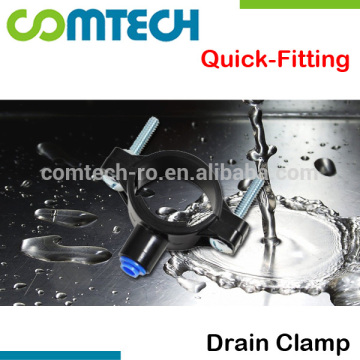 Drain Clamp / Drain Saddle Kit for RO Water System < Push-in Fitting>