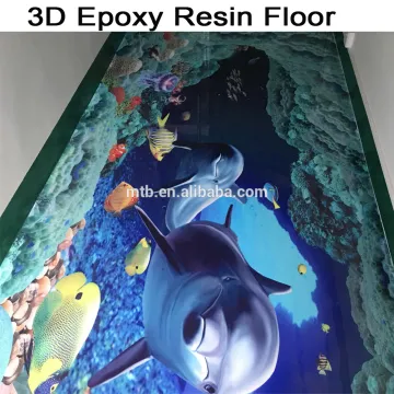 3D Epoxy Resin for Cement Floor