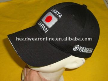 brand racing caps with embroidery caps