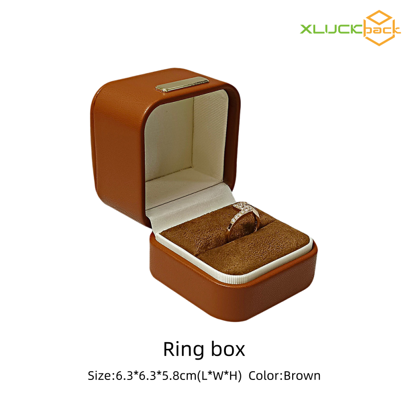High end Luxury PU Leather necklace Gift Box