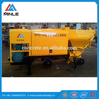 Hot sale Wet spraying Machine/Wet concrete sprayer SPB7-G