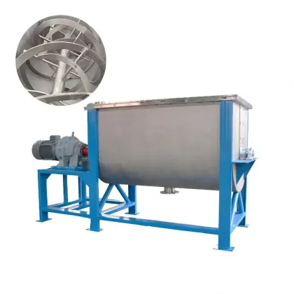 Horizontal Glue Mixer for Adhesives Industry (300kg Capacity)