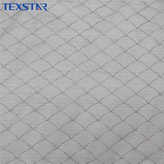 Silver Shiny Tulle Metal Mesh Fabric for Clothing