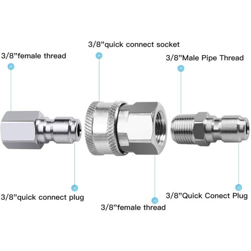 Laveuses de pression de 3/8 pouces Goule rapide