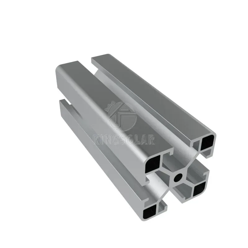 Black and Silver Rail Aluminum for Solar Panel Mounting System