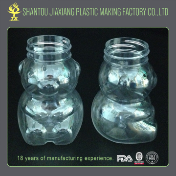 Unique shaped disposable plastic pill eco bottle