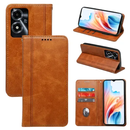 Magnetic Leather Phone Cases for OPPO and Realme Models