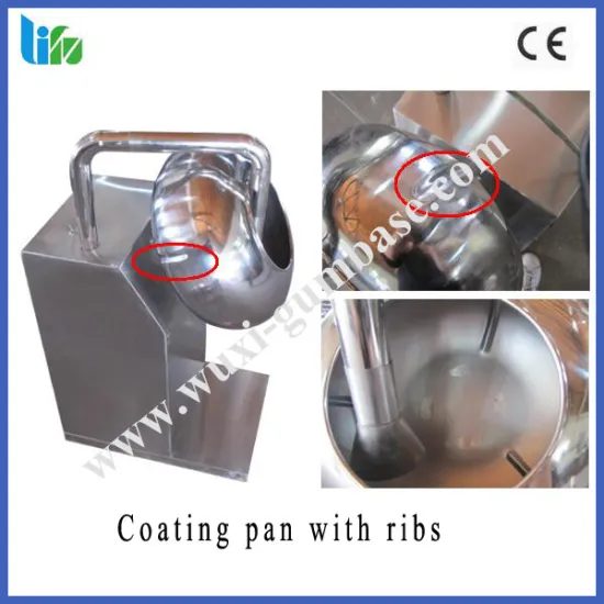 Newest automatic chocolate bean polishing pan