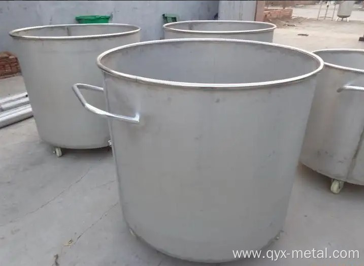 Titanium Barrel Chemical Liquid Storage Electrolysis Tank