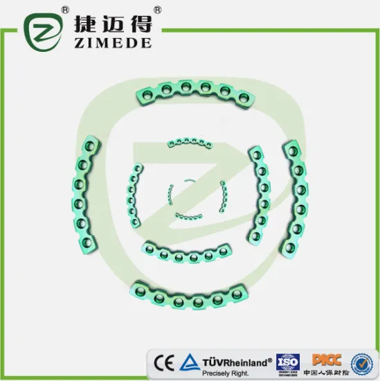 (curved) pelvic reconstructional plate medical healing plate surgical osteosynthesis plate consumables traumatic plate