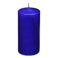 Spiritual warna Biru lilin parafin lilin pilar sihir