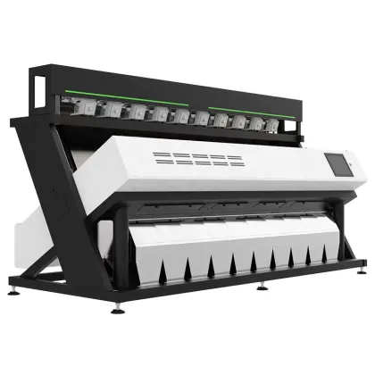 Automatic Rice Color Sorter for Sunflower Seeds, Sesame, Almond, and Grains