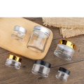 pots en verre d'emballage cosmétique rond 10 ml