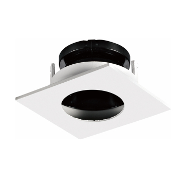 Square 75mm GU10 Downlight Fixture