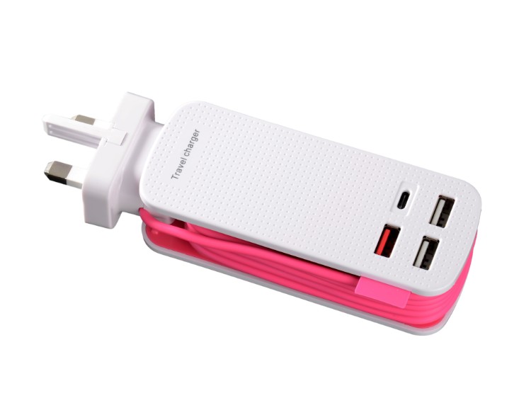 Portable Electric Power Strip For Traveling