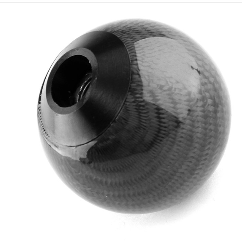 Auto Shift Gear Head, Round Design Carbon Fibre, High Quality Auto