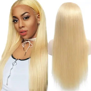150% Density Brazilian Lace Human Hair Wigs for Black Women 613 Blonde Lace Front Wigs Human Hair Straight 13x4 Lace Front Wigs