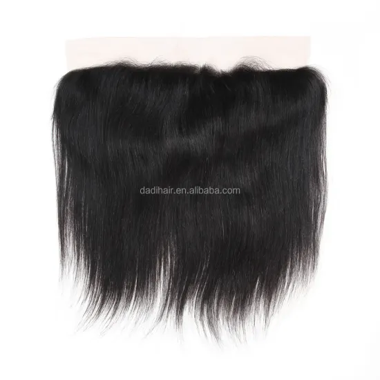 High Quality natural human  Hair Straight Lace Frontal