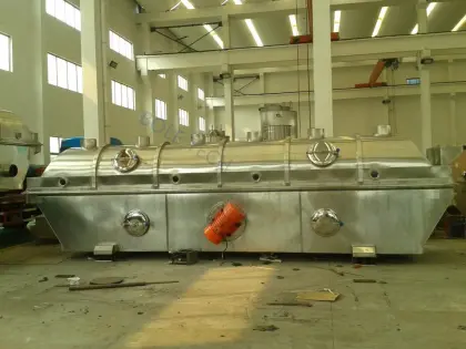 Edible salt vibrating fluid bed dryer Salt dryer