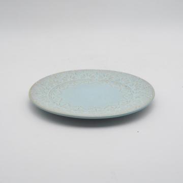 Синяя керамическая посуда для кератории набор посуды набор керамических наборов керамические тарелки устанавливает посуду посуды