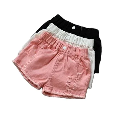 Girls' Cotton Shorts and Denim Jeans - Fashionable Kids Clothing