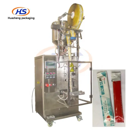 HS240BY Liquid Stick Filling Machine - 2 Years Warranty Ice Cream Stick Packing Machine