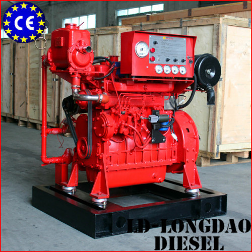 22kw~221kw Fire Fighting Diesel Engine with Heat Exchanger