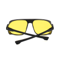 Yellow Wrap Around Night Vision Glasses For Driving