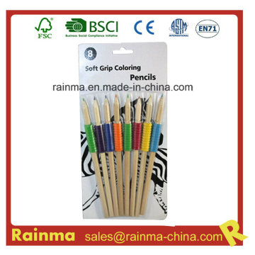 Nature Wooden Colouring Pencil with Soft Grip