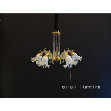 moderno e27 vidrio luz 5 comedor candelabros