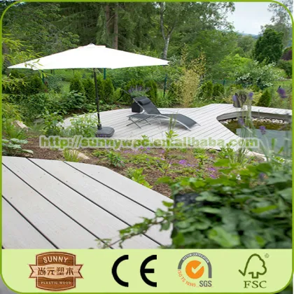 wpc outdoor composite wooden decking