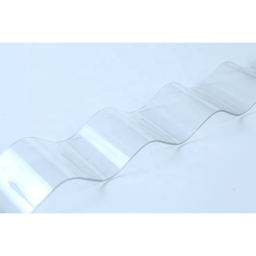 Plastic 100% Bayer polycarbonate sheet PC corrugated sheet for skylight