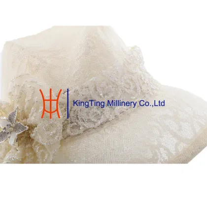 Sinamay ascot hats for women