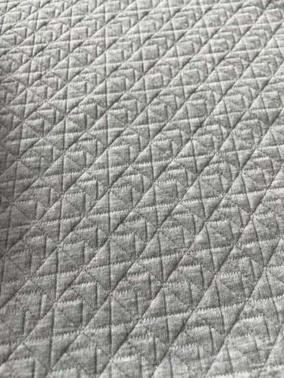 three laywer Sandwich knit jacquard fabric